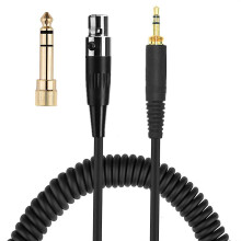Headphone Headset Wire 6.35 / 3.5mm Male To Mini XLR for AKG Q701 K271 K181