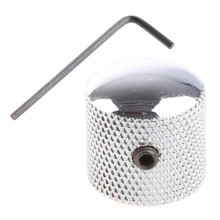 Knob Button Tone Volume Dome Knob For Guitar Bass FD TL Metal Chrome