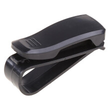 Eyeglasses Organizer Card Clip Car Accessories Automotive Decor Black ABS