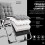 Zero Gravity Chair with Cushion & Pillow - Grey 4