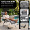 Zero Gravity Chair with Cushion & Pillow - Grey 6