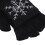 Einheitsgröße schwarze USB-Heizhandschuhe 40-50C 6