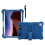 Conjunto com 2 capas para tablet M40P20HD de 10,1 polegadas, em silicone, com suporte ajustável (azul e vermelho). 3
