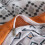 Ensemble de draps Queen 3 pièces à motif floral dense et sablé 7