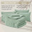 Sage Green Queen Seersucker Comforter Set 7-Piece 5