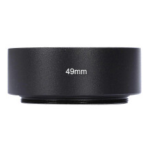 49mm Mount Standard Metal Lens Hood for