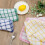 Kitchen Dishcloths Cotton Absorbent Scrubbing Set 4PCS 8