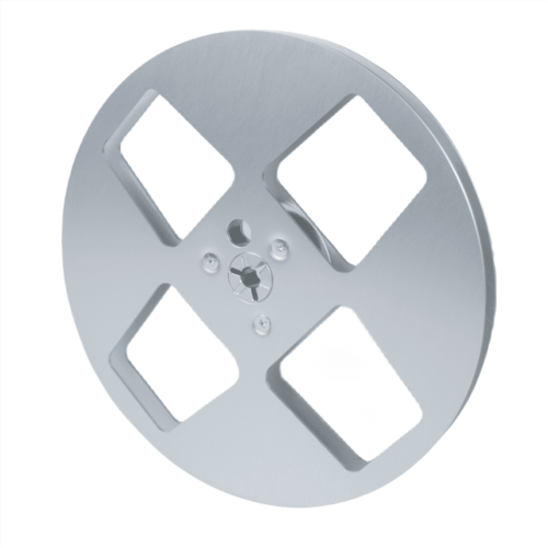 New7In Letmetal Aluminium Optagerspole til Båndoptagere (Sølv) 1