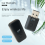 2X Δέκτης πομπού Bluetooth5.1FM αυτοκινήτου, κλήσεις handsfree, μίνι USB, κιτ αυτοκινήτου Bluetooth, 2