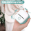 Print Pod stickerprinter, mini-zakprinter, inktloze stickerprinter, draagbare mini-thermische printer met printpapier 6
