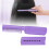 Mini-USB kabelloser Haarkamm 800 mAh lila 16
