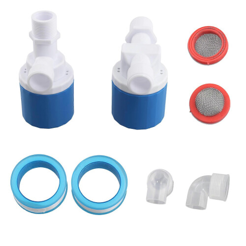3/4 Inch Automatic Water Level Control Valve for Tanks, Plastic Horizontal Inflow Switch, Maintains Level 2