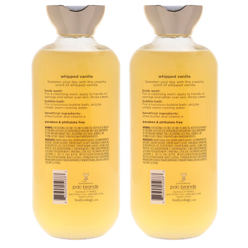 Bodycology Whipped Vanilla Duschgel, 473 ml, 2 Stück 1