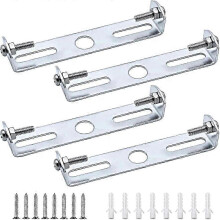 4 Pieces Ceiling Light Fixing Plate 90mm Mounting Plate Cover Base