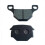 Front/Rear Brake Pad Pair for Rieju MRT 50 - Single Piston Caliper 2009-2015 1