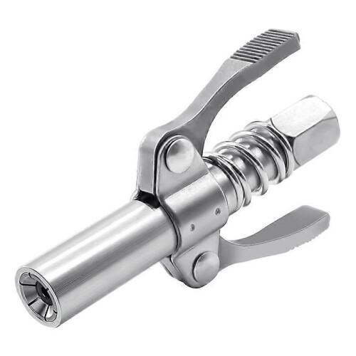 Double Handle Grease Nipple Coupler Double Handle Quick Lock Release Grease Ends Couplers Compatible