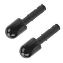 2pcs Black Headlight Washer Nozzle Spray Jet for Porsche 911 Panamera 99762826300
