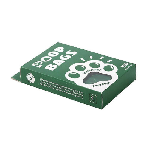 Environmentally Friendly Biodegradable Vest Handle Dog Waste Bags, 120 Pack, EPI+HD 1