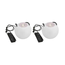 Light up poi balls for adults - 2pcs strobe spinning glow balls