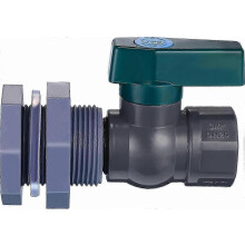 3/4" Rain Barrel Valve Kit with Bulkhead Adapter for Water Tanks, Aquariums, Tubs