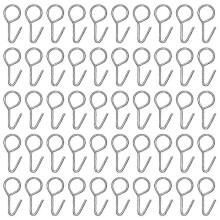 100 Pcs Car Seat Cover Fixing Hooks Metal Cushion Fasteners