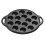Casting Iron Frying Pan Thickened Snail Pan 15 Holes 1