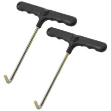 2pcs Trampoline Spring Pull Tool T-hook Puller Tool for Springs