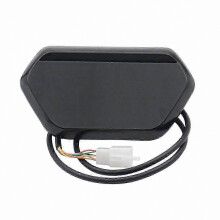 LCD Speedometer Display with Battery & Turn Light Indicator for E Scooter 60V Citycoco-Compatible