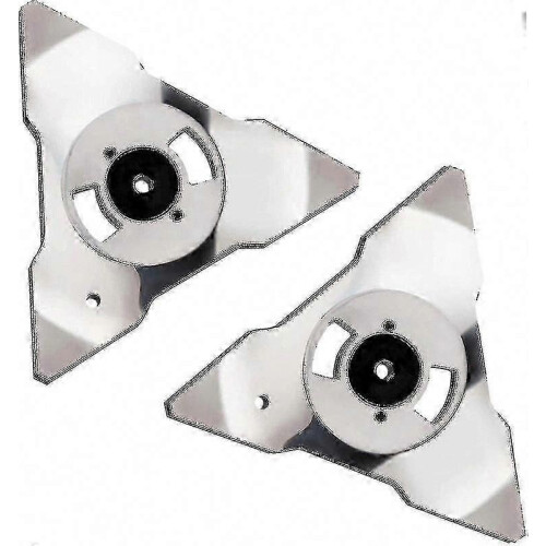 2-Pack Replacement Blades for Robomow RS, TS, MS, RC, TC, MC Models, Stainless Steel