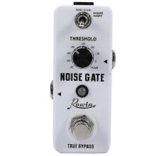 Professional noise gate pedal for guitarists