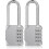 Padlock Digital Long Shackle. 4 Digit Combination Lock, Long, Weatherproof 1