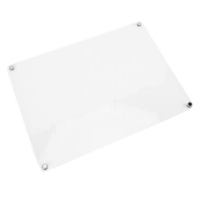 Acryl-Magnet-Kühlschrank-Whiteboard 40x30cm transparent