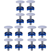 12Pcs Blue Stainless Steel Sink Hole Covers Kitchen Faucet Soap Hole
