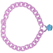 Verstelbare Kattenhalsband Paars Met Huisdieren