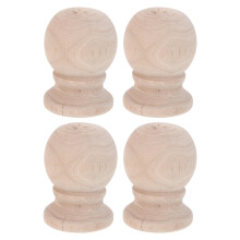 4St Massief Baluster Doppen, Lichtgeel, Voor En Hekwerk