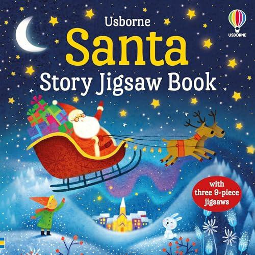 Santa Story Jigsaw Book Paperback Book