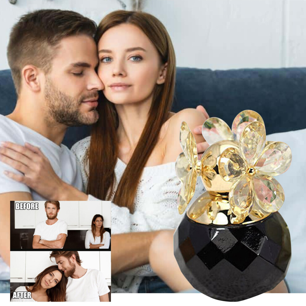 Black (Black) Happiness Floral Water Long Lasting And Fresh Women's Floral And Fruit Scented Women's Perfume 55Ml
