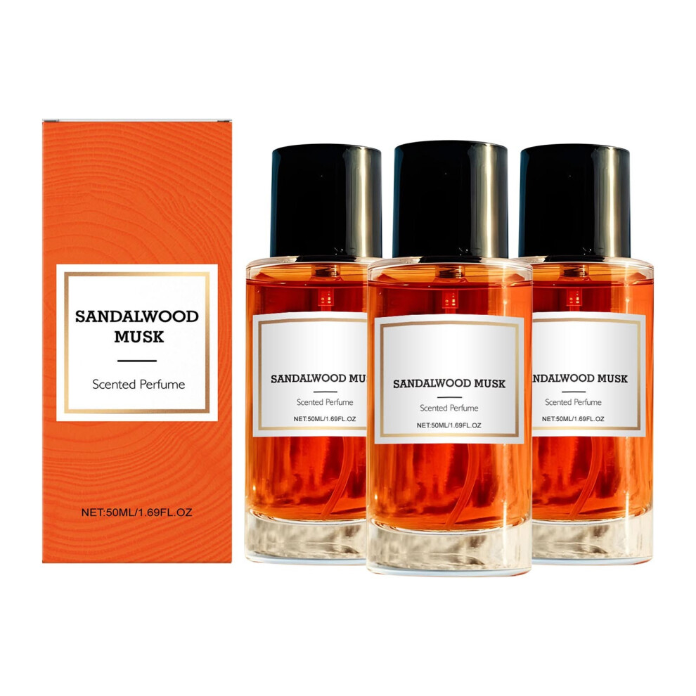 (Multi-color) Sandalwood Perfume Long - Lasting Subtle Sandalwood Fragrances 50ml