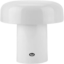 Lampe de table LED sans fil et rechargeable en forme de champignon, avec 3 niveaux de luminosité et commande tactile