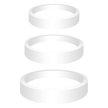 3Pcs White Floating Fish Feeder Rings with Plant Barrier for Aquarium