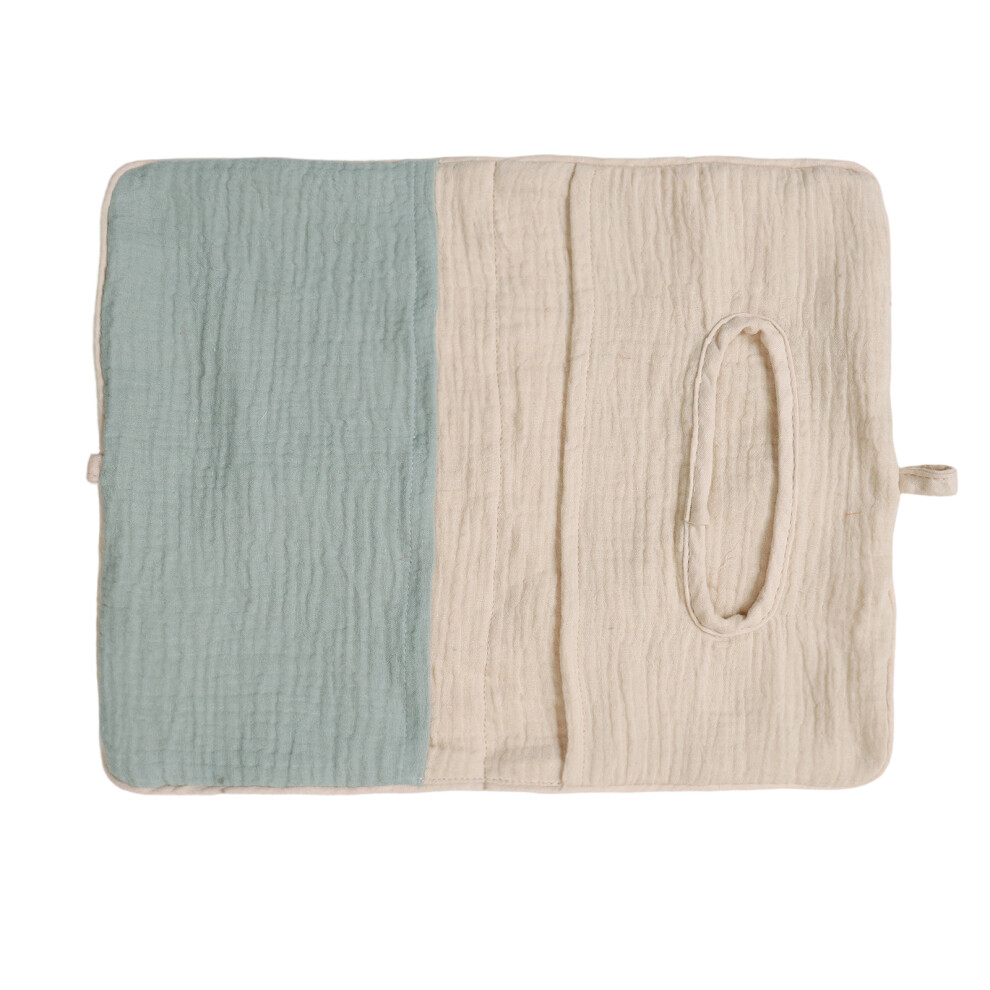Secure Hanging Cotton Organizer for Crib No Tools Needed-A07