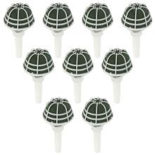 9Pcs Multi-Color Handheld Wedding Bouquet Holders with Hydrating Foam