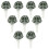 9Pcs Multi-Color Handheld Wedding Bouquet Holders with Hydrating Foam 1
