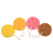 4Pcs Multi Color Foam Bath Sponges Exfoliating Shower Body Scrubbers