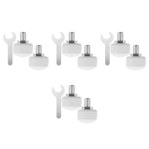8Pcs Multi Rubber Roller Skate Toe Stoppers Adjustable Fit Brake Plugs