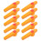 10Pcs Yellow Plastic Hose Valve Handle with Ergonomic Lever Design 1