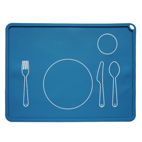 Silicone Kids Placemat Non-Slip 4-Pack