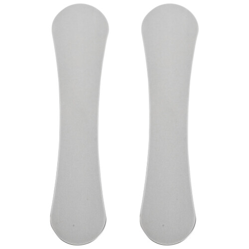 2Pcs Stainless Steel Eyelid Shield for Makeup Double Eyelid Aid Silver