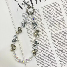 Sparkling Crystal Phone Chain Wrist Lanyard for Phones Bags
