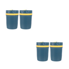 2Sets Stapelbare Geïsoleerde Lunchbox Rvs Met Voor Thuis Buiten